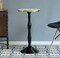 Round Wooden Side Table, Living Room Accent Pedestal End Table - Modern Furniture, Decorative Stand, Small Space Solution, Circular Design, Rustic Home Decor, Elegant Home Furnishing
